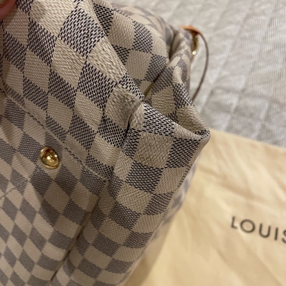 Authentic LOUIS VUITTON Damier Azur Artsy - Picture 9 of 13